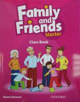 Family and Friends Starter Class Book